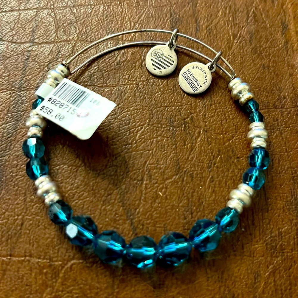 Alex and Ani Swarovski Beaded Bracelet NWT